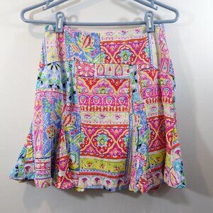 G LIFESTYLE GOLF TENNIS FLOUNCE FLARE SKORT Jakarta Pink Size XS NEW